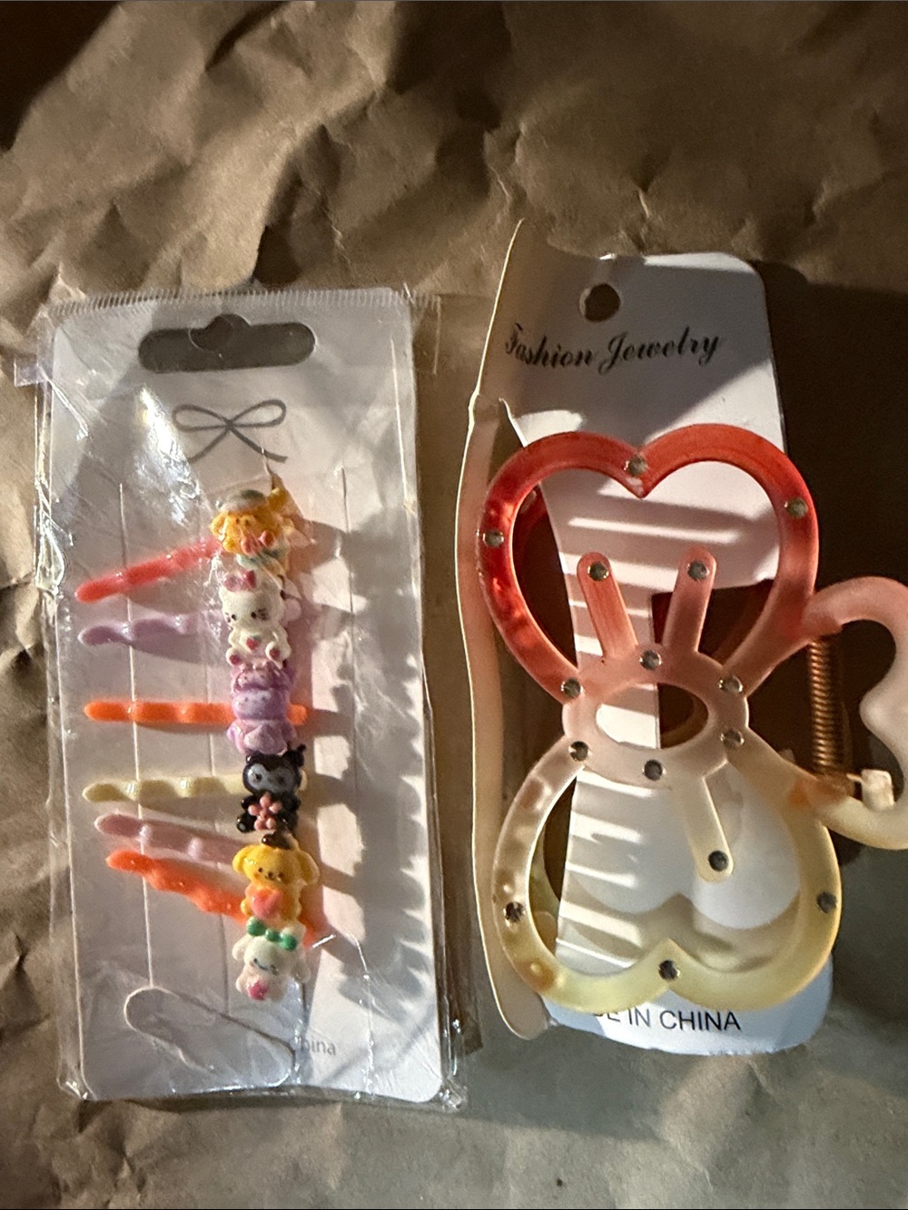 Hello Kitty hair accessories